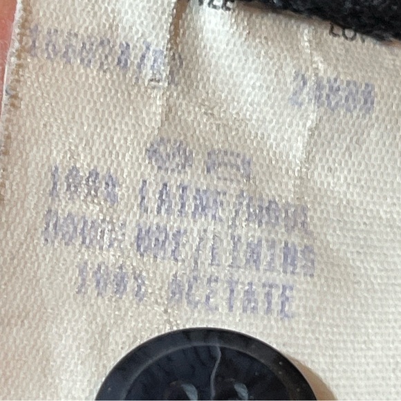 Marisa Minicucci BLUE Wool PLEATED PANTS DRESSY Trousers Women 8 Straight Leg 8 - Picture 5 of 16